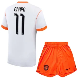 Nederland Uittenue WK 2026 Kinderen – Cody Gakpo #11 Voetbalshirt + Shorts Set