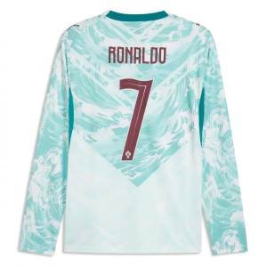Portugal WK 2026 Uitshirt Heren Lange Mouw – Cristiano Ronaldo #7 Voetbalshirt