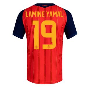 Spanje Thuisshirt WK 2026 Heren – Lamine Yamal #19 Voetbalshirt