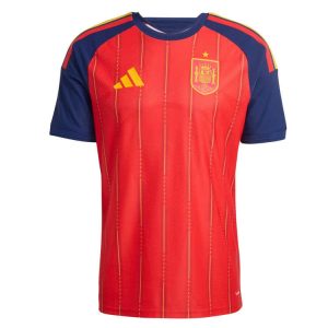 Spanje WK 2026 Thuisshirt Heren Korte Mouwen Voetbalshirt