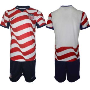 Verenigde Staten Thuistenue WK 2026 Heren – Voetbalshirt + Shorts Set