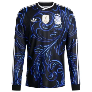 Argentinië WK 2026 Uitshirt Heren Lange Mouw Voetbalshirt
