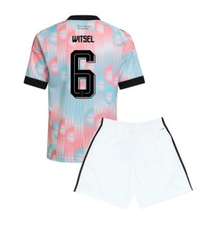 België Axel Witsel #6 Uit tenue Kids WK 2026 Voetbalshirt + Shorts Set België Axel Witsel #6 Uit tenue Kids WK 2026 Voetbalshirt + Shorts Set