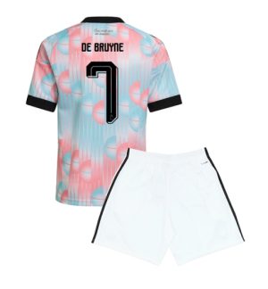 België Kevin De Bruyne #7 Uit tenue Kids WK 2026 Voetbalshirt + Shorts Set België Kevin De Bruyne #7 Uit tenue Kids WK 2026 Voetbalshirt + Shorts Set