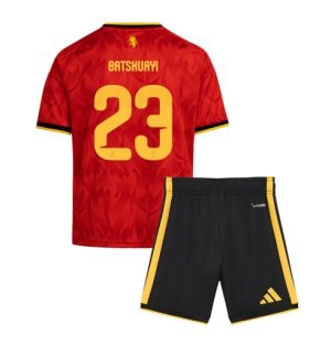 België Michy Batshuayi #23 Thuis tenue Kids WK 2026 Voetbalshirt + Shorts Set België Michy Batshuayi #23 Thuis tenue Kids WK 2026 Voetbalshirt + Shorts Set