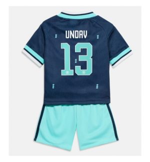 Duitsland Deniz Undav #13 Uit tenue Kids WK 2026 Voetbalshirt + Shorts Set