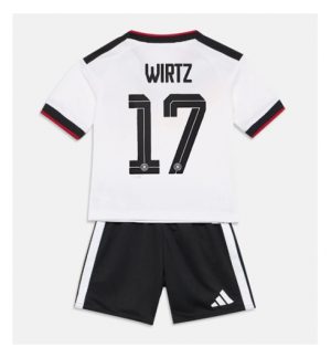 Duitsland Florian Wirtz #17 Thuis tenue Kids WK 2026 Voetbalshirt + Shorts Set