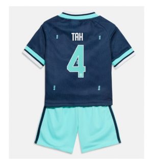 Duitsland Jonathan Tah #4 Uit tenue Kids WK 2026 Voetbalshirt + Shorts Set