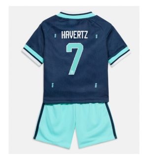 Duitsland Kai Havertz #7 Uit tenue Kids WK 2026 Voetbalshirt + Shorts Set