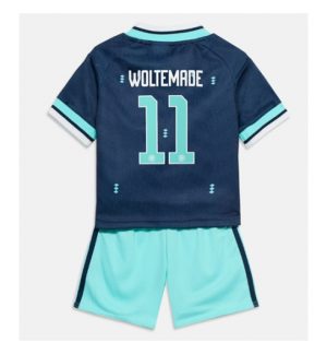 Duitsland Nick Woltemade #11 Uit tenue Kids WK 2026 Voetbalshirt + Shorts Set