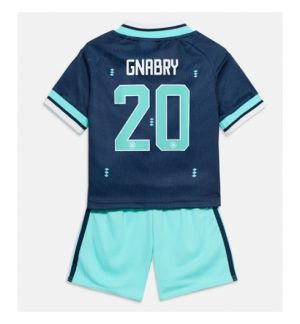 Duitsland Serge Gnabry #20 Uit tenue Kids WK 2026 Voetbalshirt + Shorts Set
