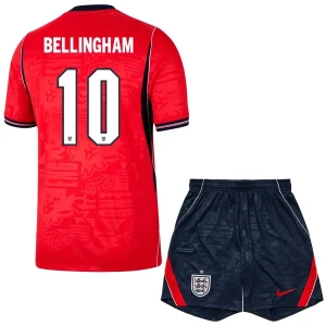 Engeland WK 2026 Uittenue Kinderen – Jude Bellingham #10 Voetbalshirt
