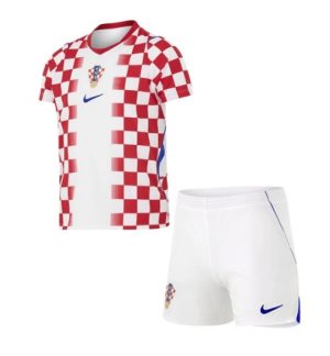 Kroatië Thuis tenue Kids WK 2026 Voetbalshirt + Shorts Set Kroatië Thuis tenue Kids WK 2026 Voetbalshirt + Shorts Set