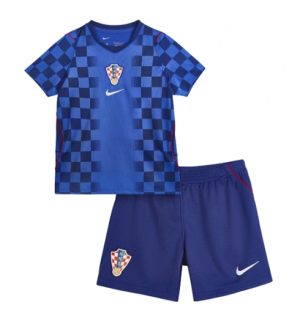 Kroatië Uit tenue Kids WK 2026 Voetbalshirt + Shorts Set Kroatië Uit tenue Kids WK 2026 Voetbalshirt + Shorts Set