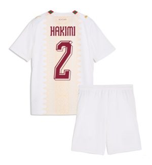 Marokko Achraf Hakimi #2 Uit tenue Kids WK 2026 Voetbalshirt + Shorts Set Marokko Achraf Hakimi #2 Uit tenue Kids WK 2026 Voetbalshirt + Shorts Set