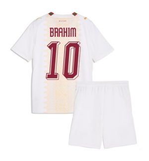 Marokko Brahim Diaz #10 Uit tenue Kids WK 2026 Voetbalshirt + Shorts Set Marokko Brahim Diaz #10 Uit tenue Kids WK 2026 Voetbalshirt + Shorts Set