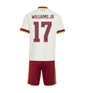 Spanje Nico Williams #17 Uit tenue Kids WK 2026 Voetbalshirt + Shorts Set
