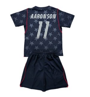 Verenigde Staten Brenden Aaronson #11 Uit tenue Kids WK 2026 Voetbalshirt + Shorts Set Verenigde Staten Brenden Aaronson #11 Uit tenue Kids WK 2026 Voetbalshirt + Shorts Set