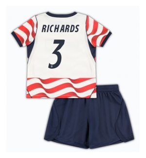 Verenigde Staten Chris Richards #3 Thuis tenue Kids WK 2026 Voetbalshirt + Shorts Set