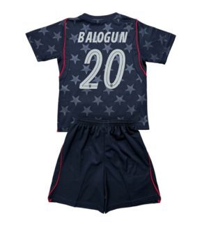 Verenigde Staten Folarin Balogun #20 Uit tenue Kids WK 2026 Voetbalshirt + Shorts Set Verenigde Staten Folarin Balogun #20 Uit tenue Kids WK 2026 Voetbalshirt + Shorts Set