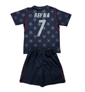 Verenigde Staten Giovanni Reyna #7 Uit tenue Kids WK 2026 Voetbalshirt + Shorts Set Verenigde Staten Giovanni Reyna #7 Uit tenue Kids WK 2026 Voetbalshirt + Shorts Set