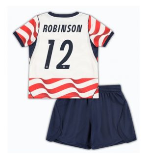 Verenigde Staten Miles Robinson #12 Thuis tenue Kids WK 2026 Voetbalshirt + Shorts Set