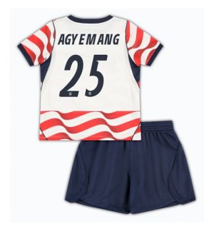 Verenigde Staten Patrick Agyemang #25 Thuis tenue Kids WK 2026 Voetbalshirt + Shorts Set Verenigde Staten Patrick Agyemang #25 Thuis tenue Kids WK 2026 Voetbalshirt + Shorts Set