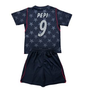 Verenigde Staten Ricardo Pepi #9 Uit tenue Kids WK 2026 Voetbalshirt + Shorts Set Verenigde Staten Ricardo Pepi #9 Uit tenue Kids WK 2026 Voetbalshirt + Shorts Set