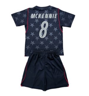 Verenigde Staten Weston McKennie #8 Uit tenue Kids WK 2026 Voetbalshirt + Shorts Set Verenigde Staten Weston McKennie #8 Uit tenue Kids WK 2026 Voetbalshirt + Shorts Set