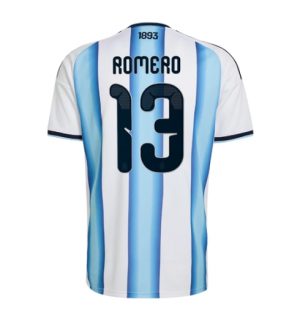 Argentinië Cristian Romero #13 Thuis tenue WK 2026 Korte Mouw Voetbalshirt