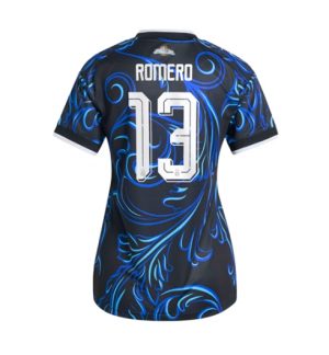 Argentinië Cristian Romero #13 Uit tenue Dames WK 2026 Korte Mouw Voetbalshirt
