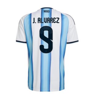 Argentinië Julian Alvarez #9 Thuis tenue WK 2026 Korte Mouw Voetbalshirt