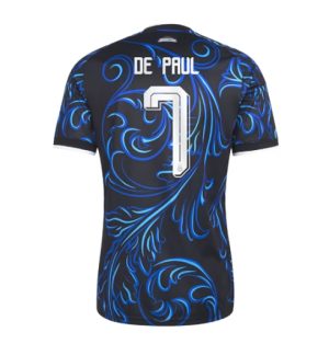 Argentinië Rodrigo De Paul #7 Uit tenue WK 2026 Korte Mouw Voetbalshirt