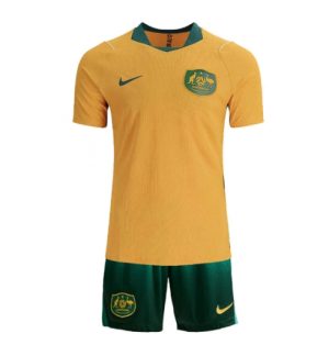 Australië Thuis tenue Kids WK 2026 Voetbalshirt + Shorts Set