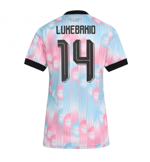 België Dodi Lukebakio #14 Uit tenue Dames WK 2026 Korte Mouw Voetbalshirt België Dodi Lukebakio #14 Uit tenue Dames WK 2026 Korte Mouw Voetbalshirt