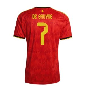 België Kevin De Bruyne #7 Thuis tenue WK 2026 Korte Mouw Voetbalshirt België Kevin De Bruyne #7 Thuis tenue WK 2026 Korte Mouw Voetbalshirt