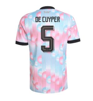 België Maxim De Cuyper #5 Uit tenue WK 2026 Korte Mouw Voetbalshirt