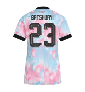 België Michy Batshuayi #23 Uit tenue Dames WK 2026 Korte Mouw Voetbalshirt België Michy Batshuayi #23 Uit tenue Dames WK 2026 Korte Mouw Voetbalshirt