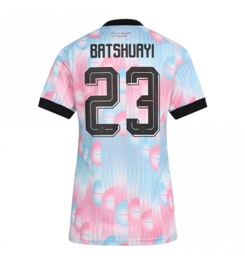 België Michy Batshuayi #23 Uit tenue Dames WK 2026 Korte Mouw Voetbalshirt België Michy Batshuayi #23 Uit tenue Dames WK 2026 Korte Mouw Voetbalshirt