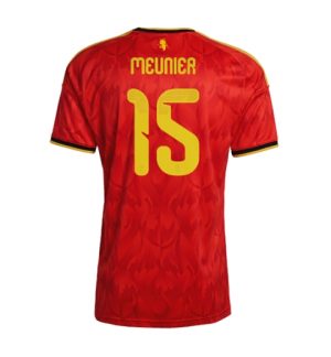 België Thomas Meunier #15 Thuis tenue WK 2026 Korte Mouw Voetbalshirt België Thomas Meunier #15 Thuis tenue WK 2026 Korte Mouw Voetbalshirt