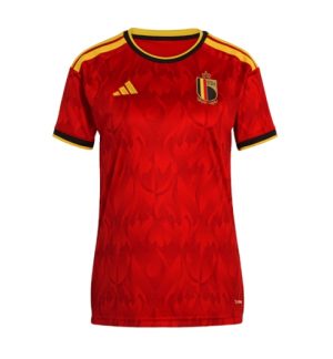 België Thuis tenue Dames WK 2026 Korte Mouw Voetbalshirt België Thuis tenue Dames WK 2026 Korte Mouw Voetbalshirt