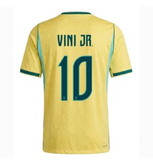 Brazilië Vinicius Junior #10 Thuis tenue WK 2026 Korte Mouw Voetbalshirt