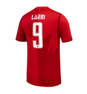 Canada Cyle Larin #9 Thuis tenue WK 2026 Korte Mouw Voetbalshirt
