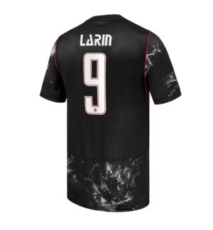 Canada Cyle Larin #9 Uit tenue WK 2026 Korte Mouw Voetbalshirt