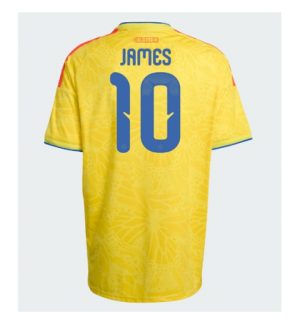 Colombia James Rodriguez #10 Thuis tenue WK 2026 Korte Mouw Voetbalshirt