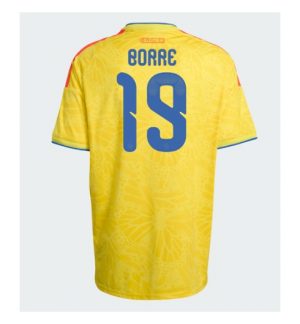 Colombia Rafael Santos Borre #19 Thuis tenue WK 2026 Korte Mouw Voetbalshirt