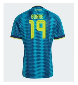 Colombia Rafael Santos Borre #19 Uit tenue WK 2026 Korte Mouw Voetbalshirt