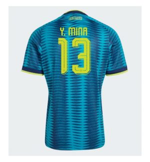 Colombia Yerry Mina #13 Uit tenue WK 2026 Korte Mouw Voetbalshirt