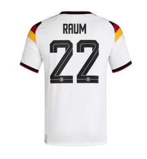Duitsland David Raum #22 Thuis tenue WK 2026 Korte Mouw Voetbalshirt