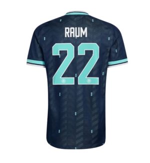 Duitsland David Raum #22 Uit tenue WK 2026 Korte Mouw Voetbalshirt